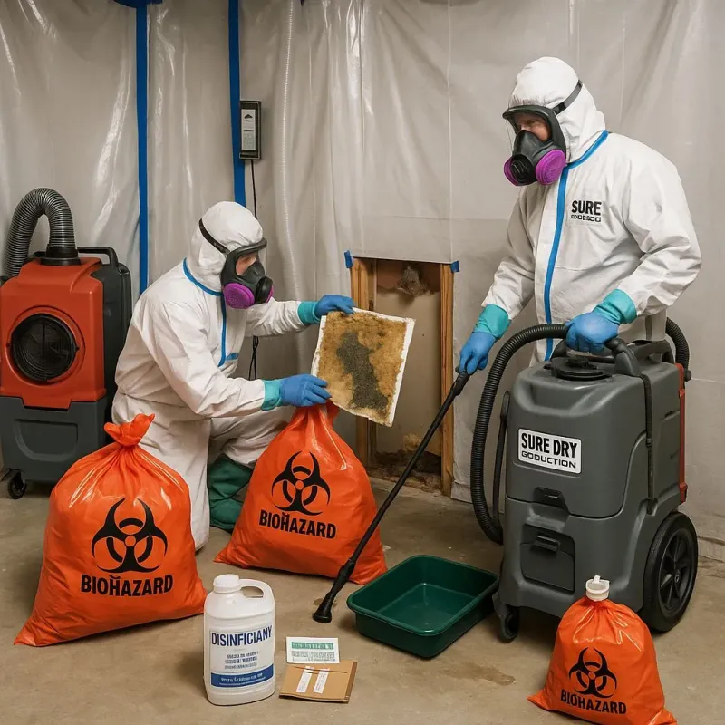 Contaminated Water Handling Protocols process in Rains County, TX