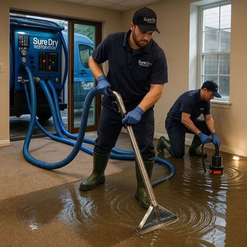 Water Extraction and Removal process in Rains County, TX